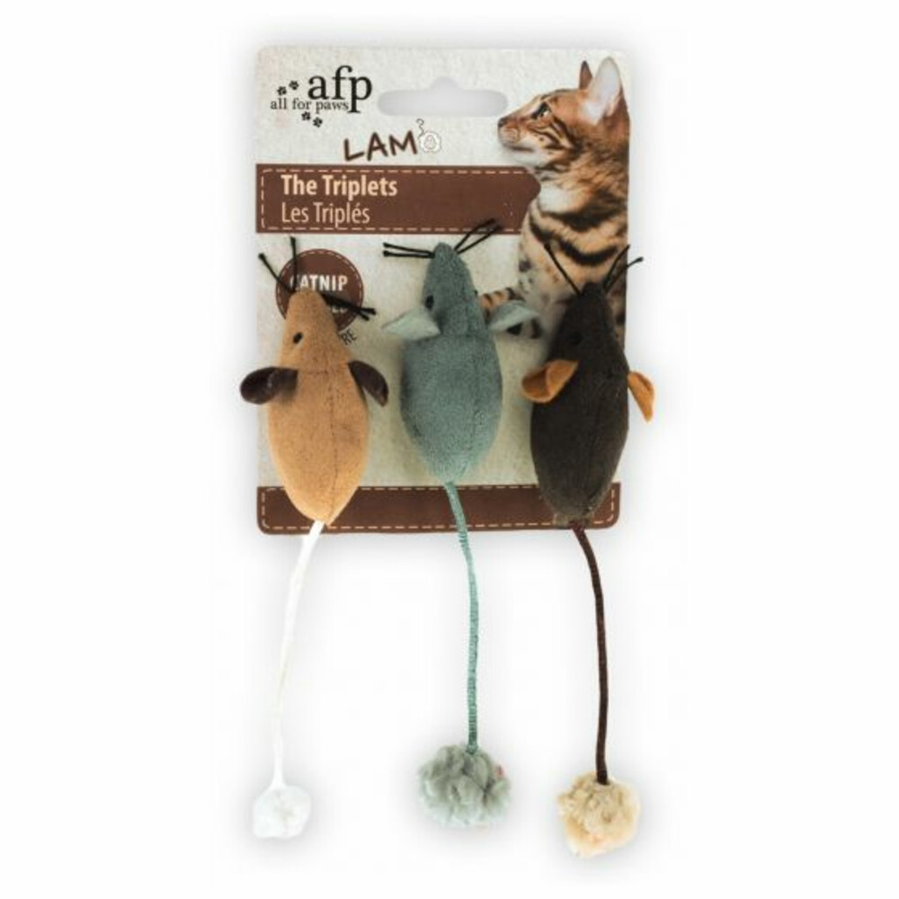 Afp Speelmuisjes Lamswol3 stuks