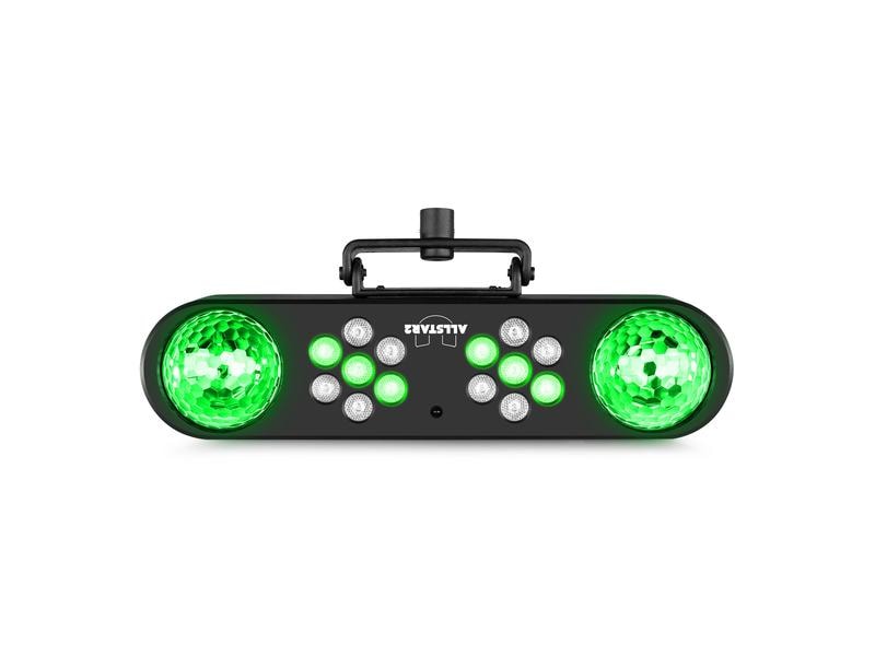 Fuzzix Scheinwerfer PartyBank2 Scheinwerfer mit LEDs und Party-Lichteffekt