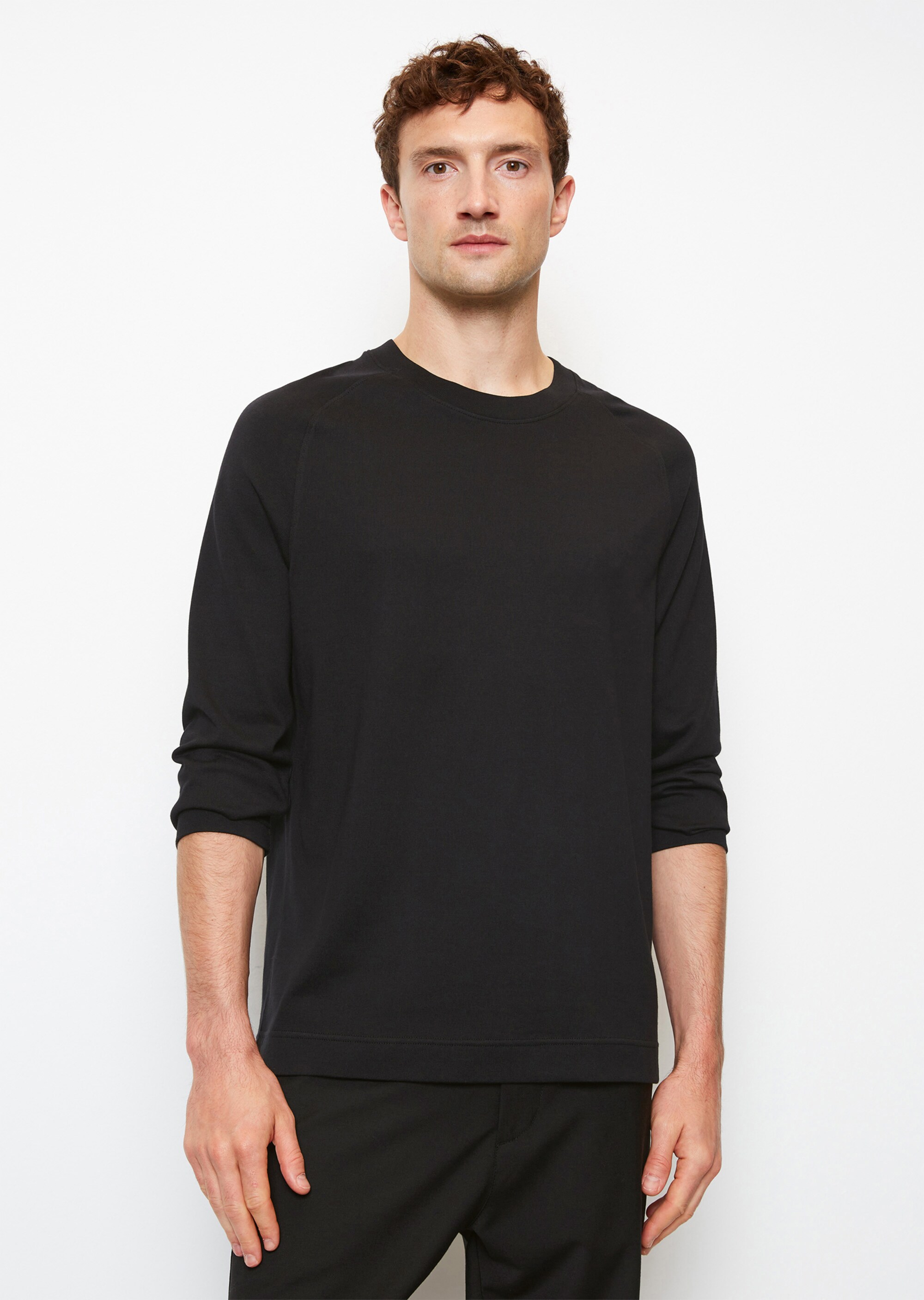 Longsleeve regular aus softem Heavy-Jersey