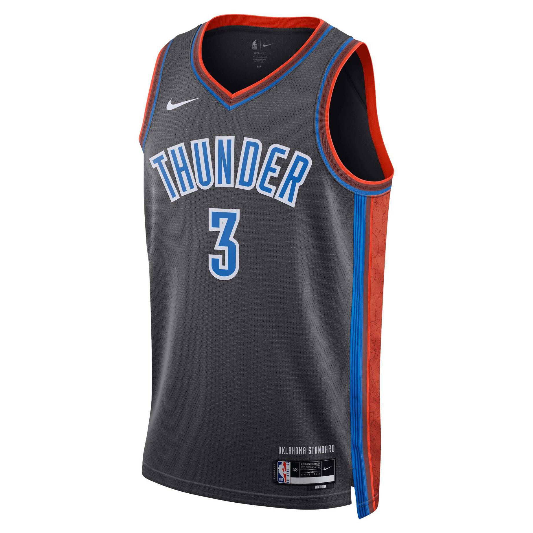 Nike| Herren Basketballtrikot NBA JOSH GIDDEY OKLAHOMA CITY THUNDER CITY EDITION