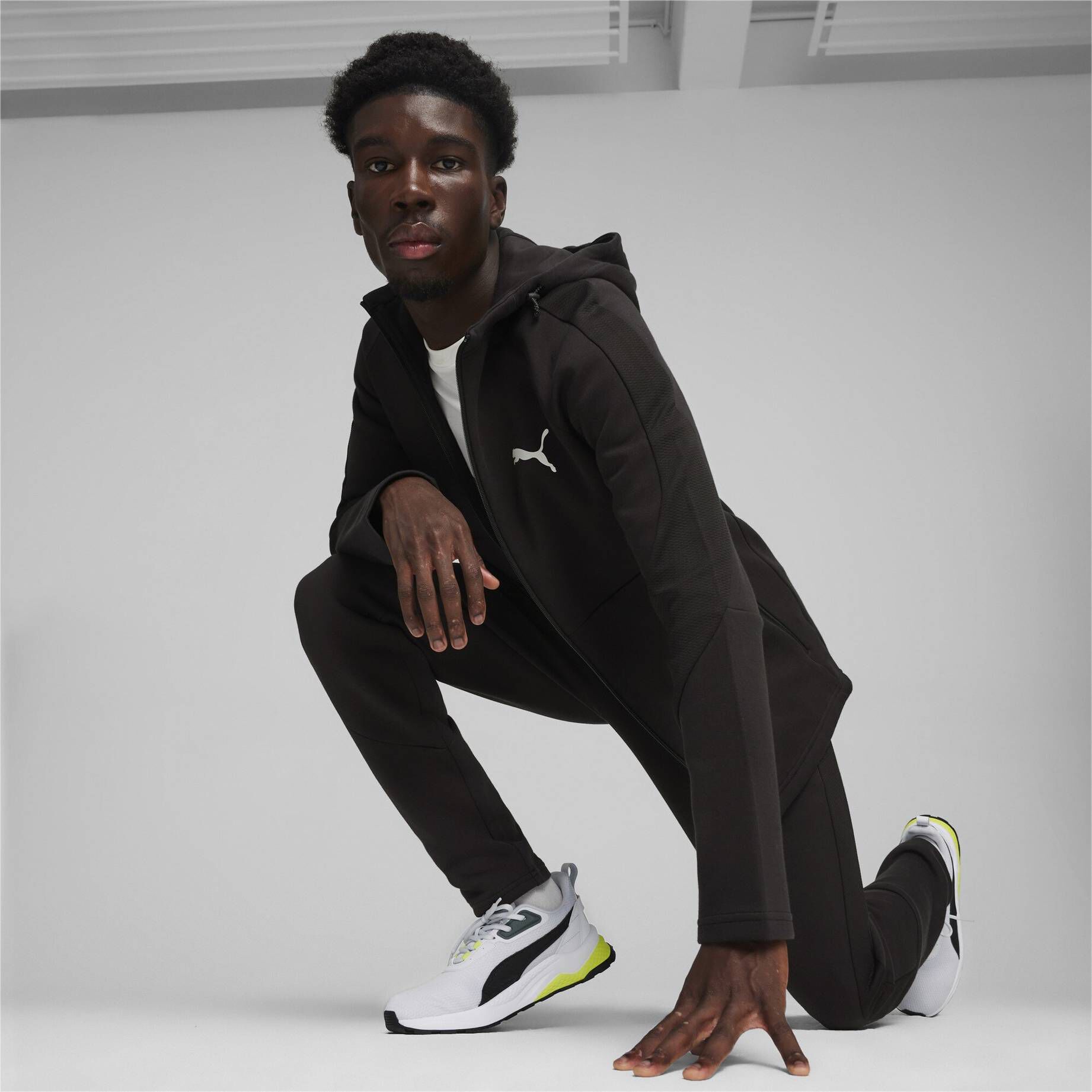 Puma| Herren Sweatjacke PUMA EVOSTRIPE Full-Zip