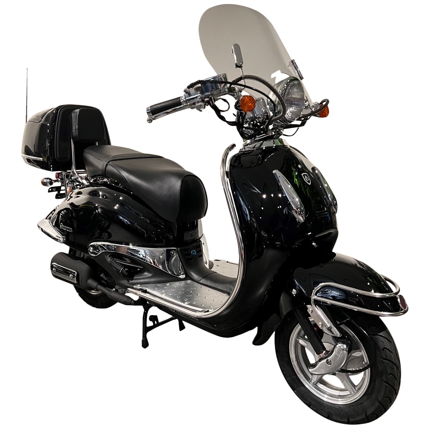 Alpha Motors Motorroller Retro Firenze Limited 125 ccm 85 km/h EURO 5 schwarz