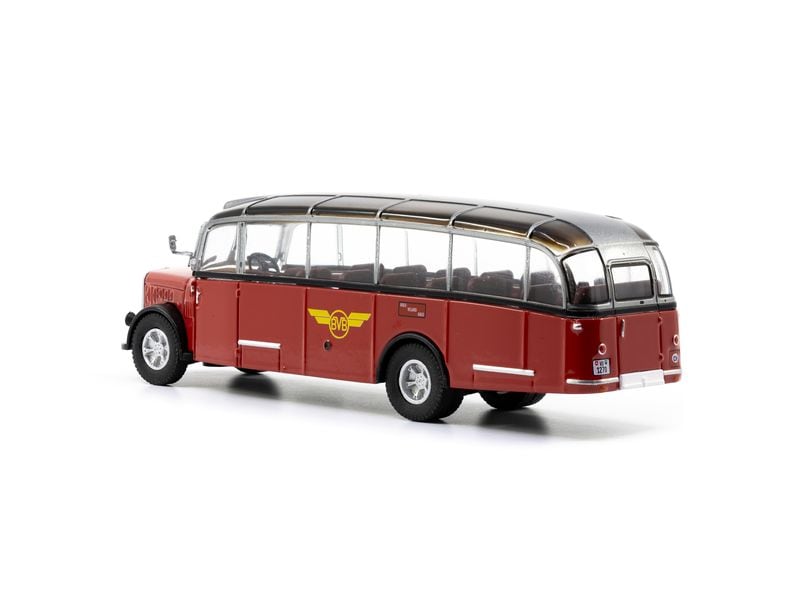 ACE Bus L4C Alpenwagen IIIa BVB 1:87 Hochwertiges L4C Alpenwagen IIIa Metallmodell