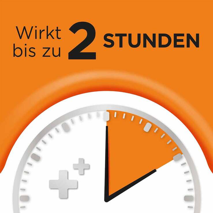 Dobensana Orangengeschmack 1,2 mg / 0,6 mg Lutschtabletten, 16 St