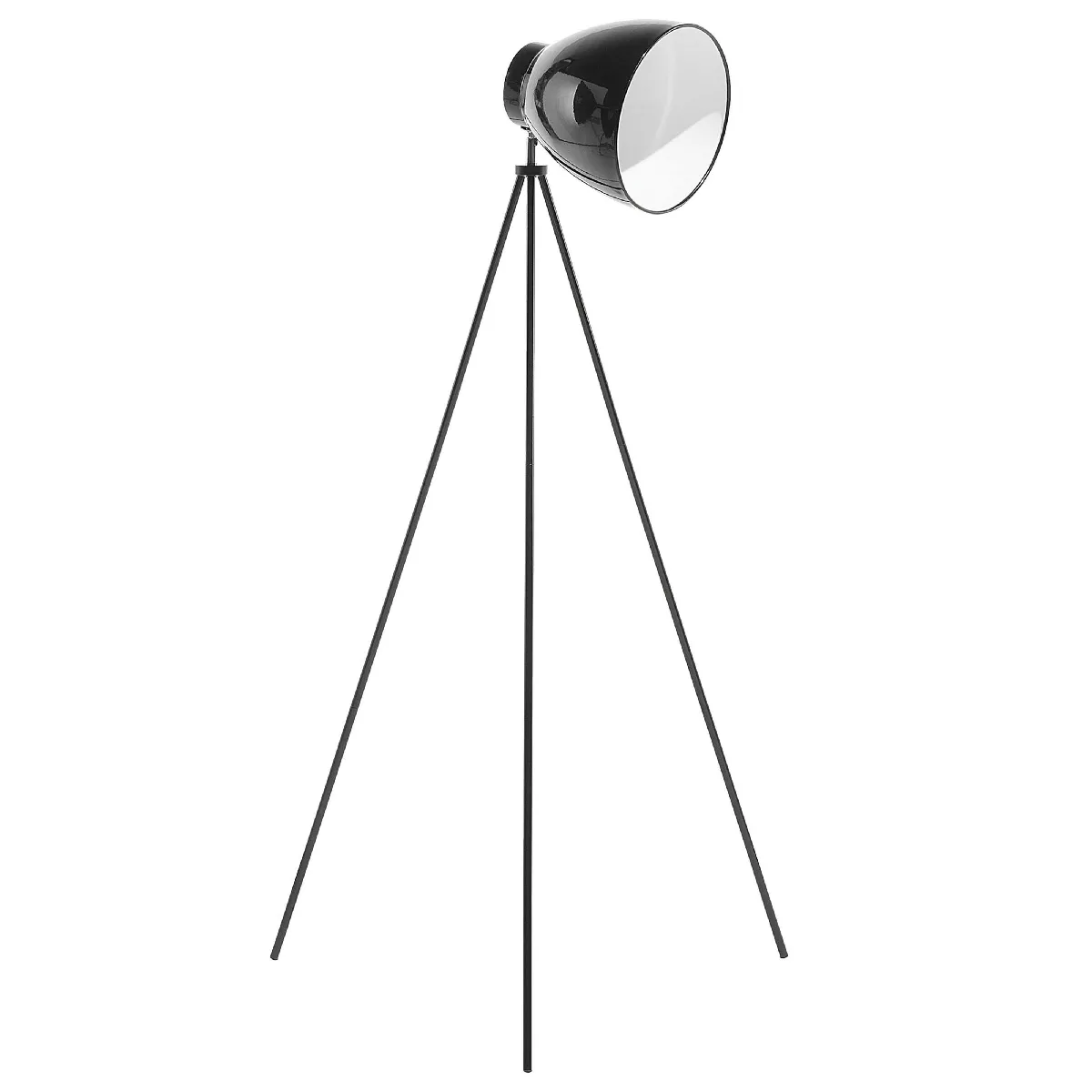Beliani Lampadaire Tamega - Métal Noir