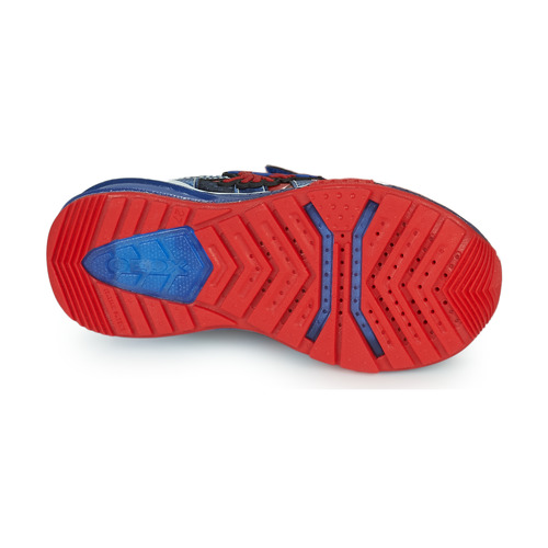Geox - J BAYONYC BOY B - Bleu / Rouge