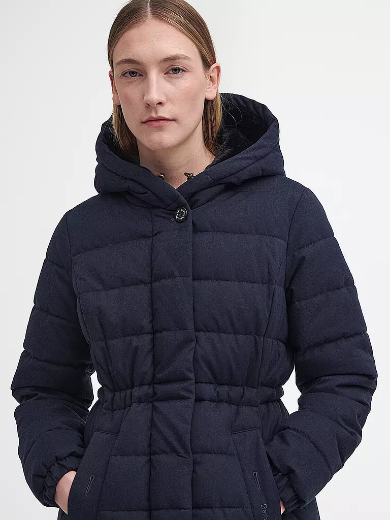 BARBOUR Steppmantel CLARENCE dunkelblau