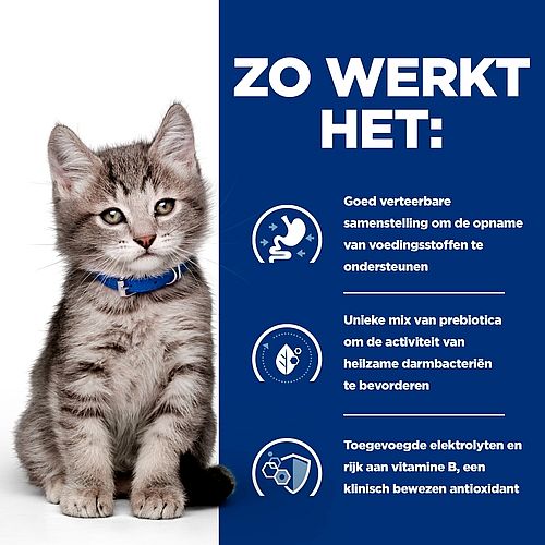 Hill's Prescription Diet ID Digestive Care Kittenvoer met Kip | 12 x 85 gram maaltijdzakjes | 20350.3