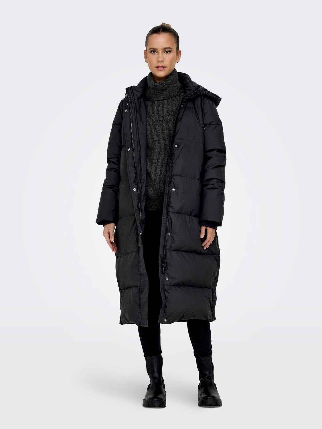 ONLALICE Steppmantel Black