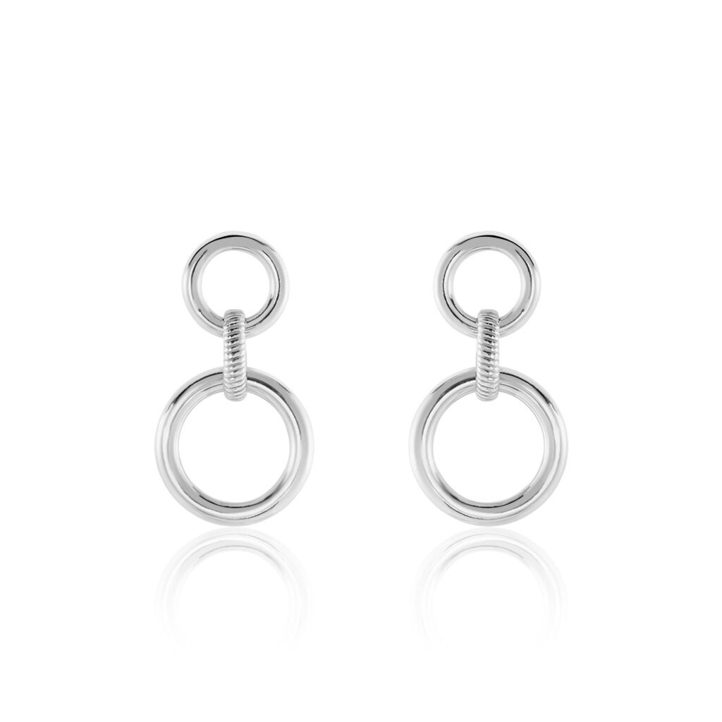Boucles D'oreilles Pendantes Argent Gasparin
