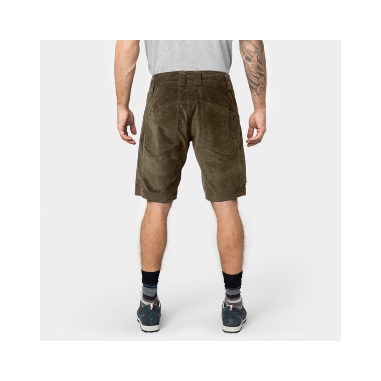 Elevenate M Après Cord Shorts Shiitake Brown