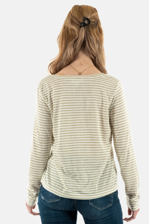 Tee shirt manches longues grace & mila martin_12372 vert
