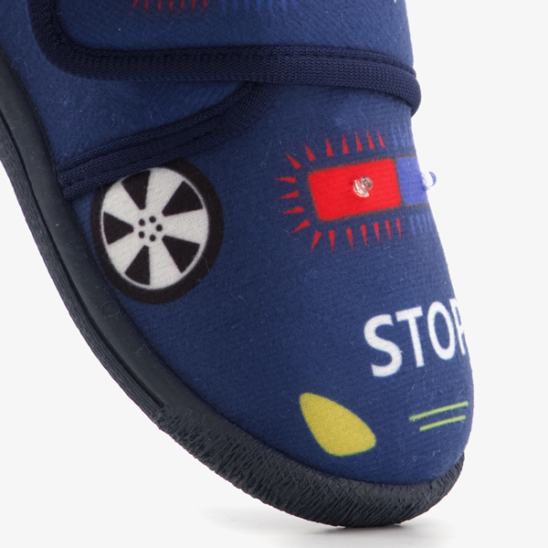 Thu!s kinder pantoffels politie met lichtjes