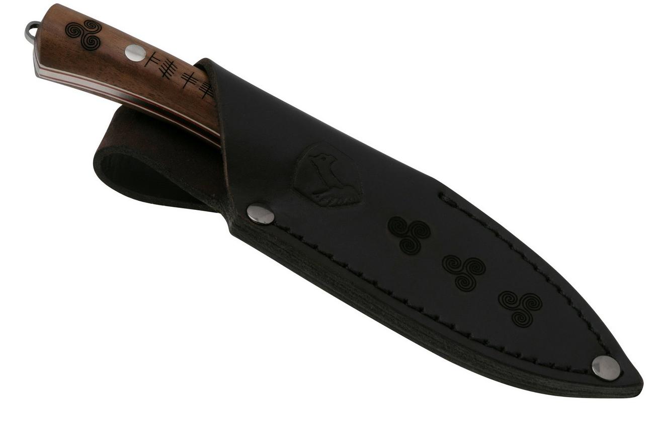 Condor Druid CTK3974-45HC, 1095 Carbon Steel, Walnut Wood, bushcraftmes