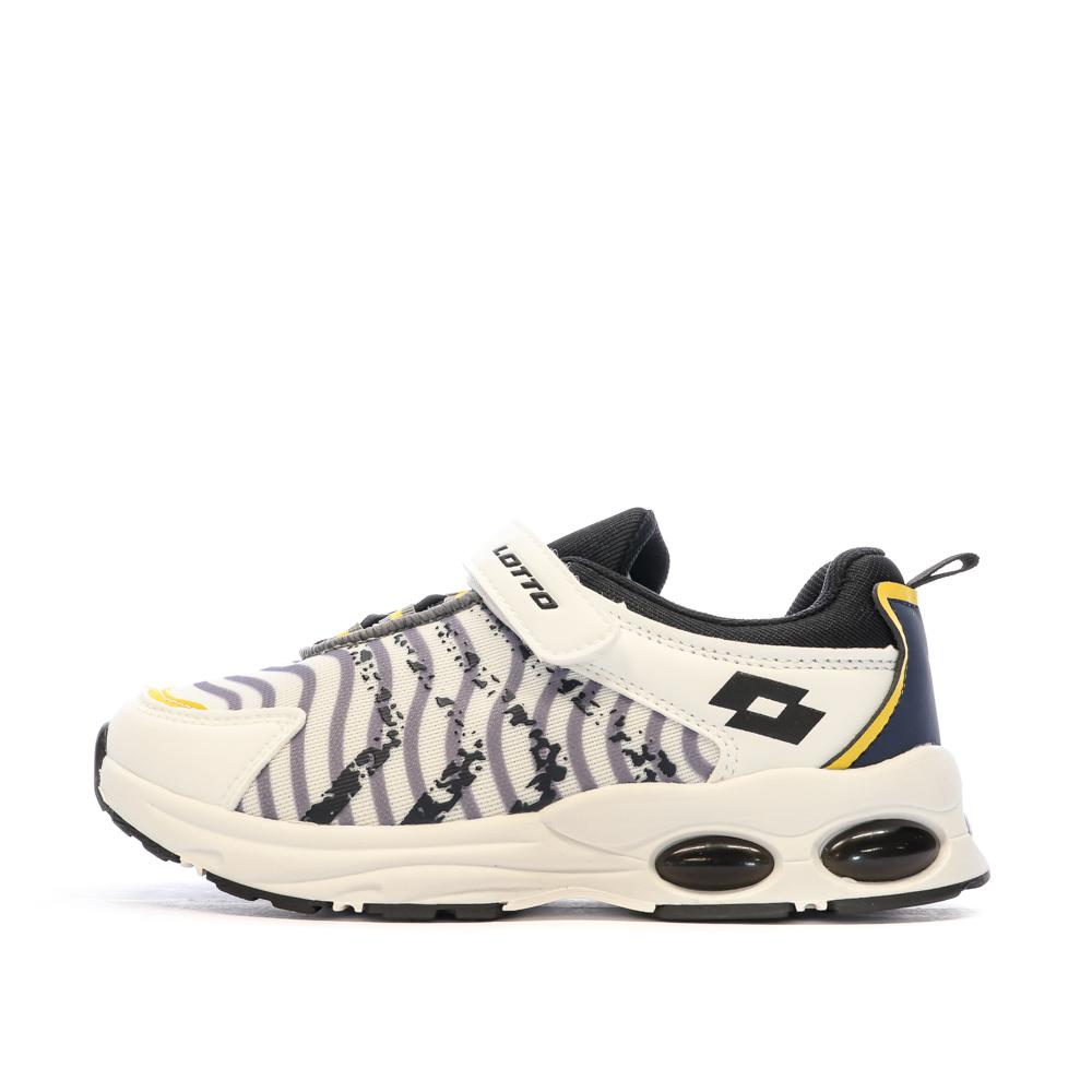 Lotto Baskets Noir/Blanc Garçon Lotto Sienne