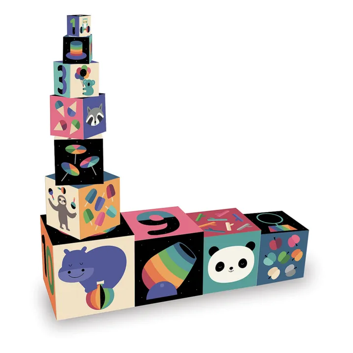 Vilac Cubes gigognes Arc-en-ciel