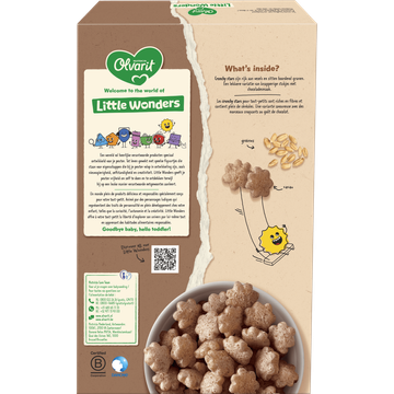 Olvarit Little Wonders cacao crunchy stars 1-3 yr