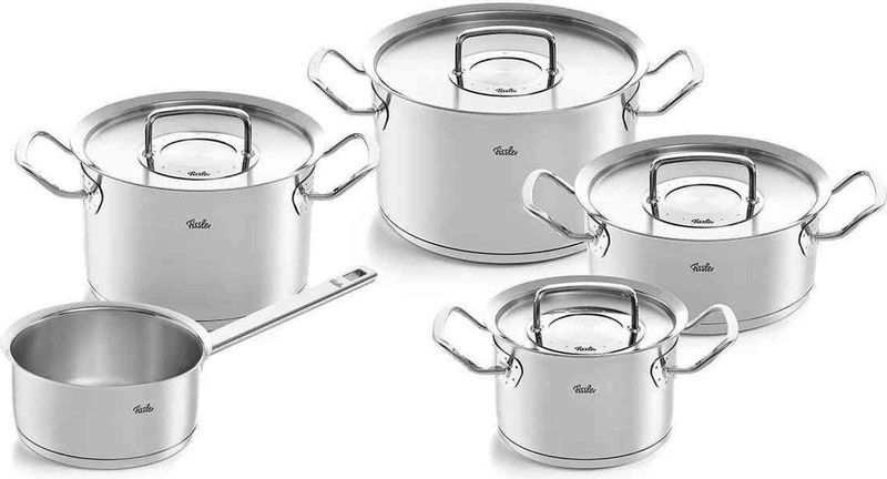 Fissler Original Profi Collection 2022 5 Delig Steelpan RVS deksels