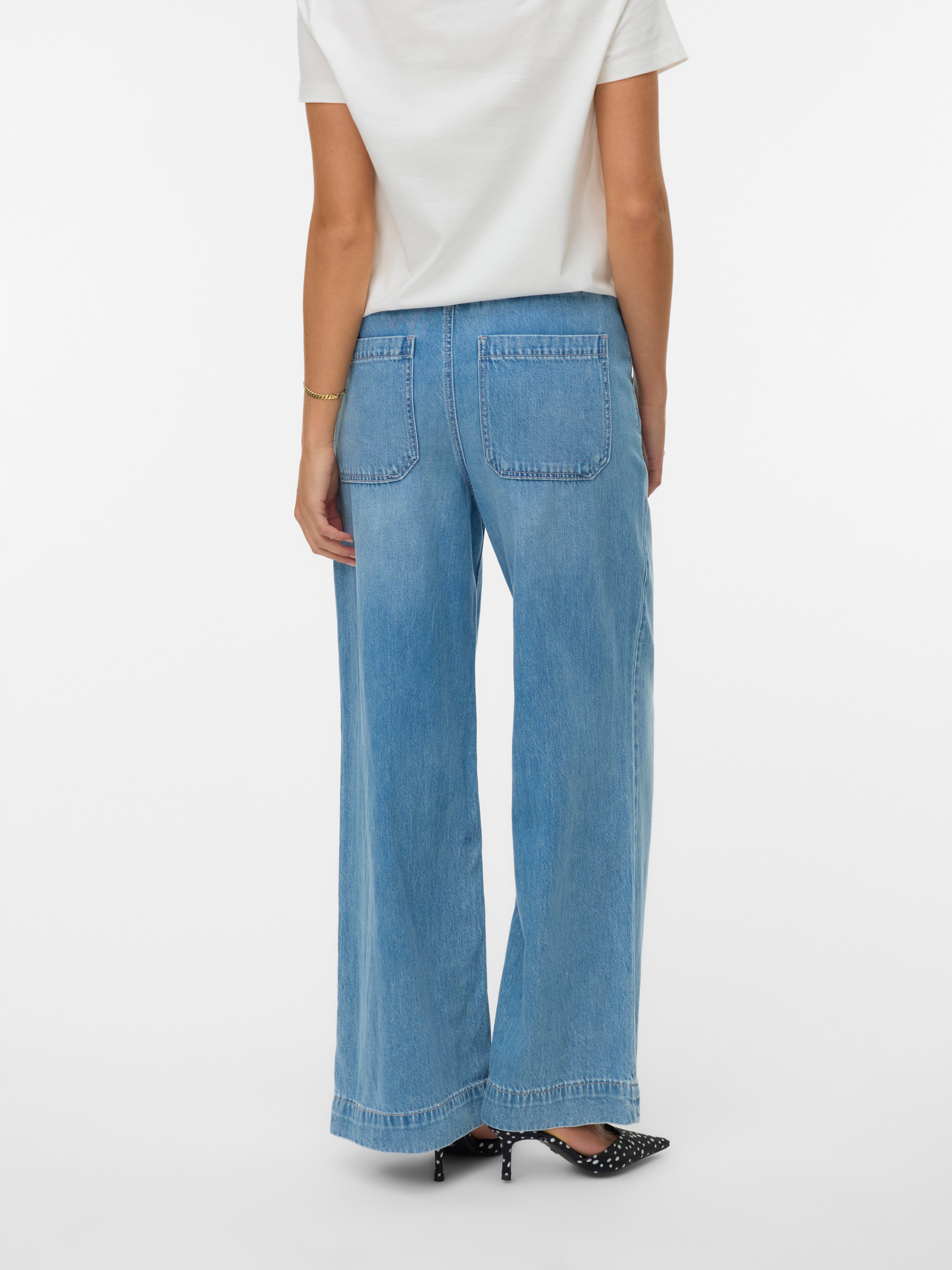 VMALLISON Mid rise Wide leg fit Jeans