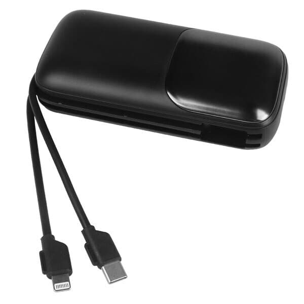 Mini powerbank 10000mAh med hurtig opladning og høj kapacitet