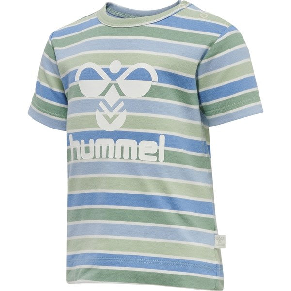 Grayed Jade Pelle T-shirt - Hummel → Luksusbaby.dk