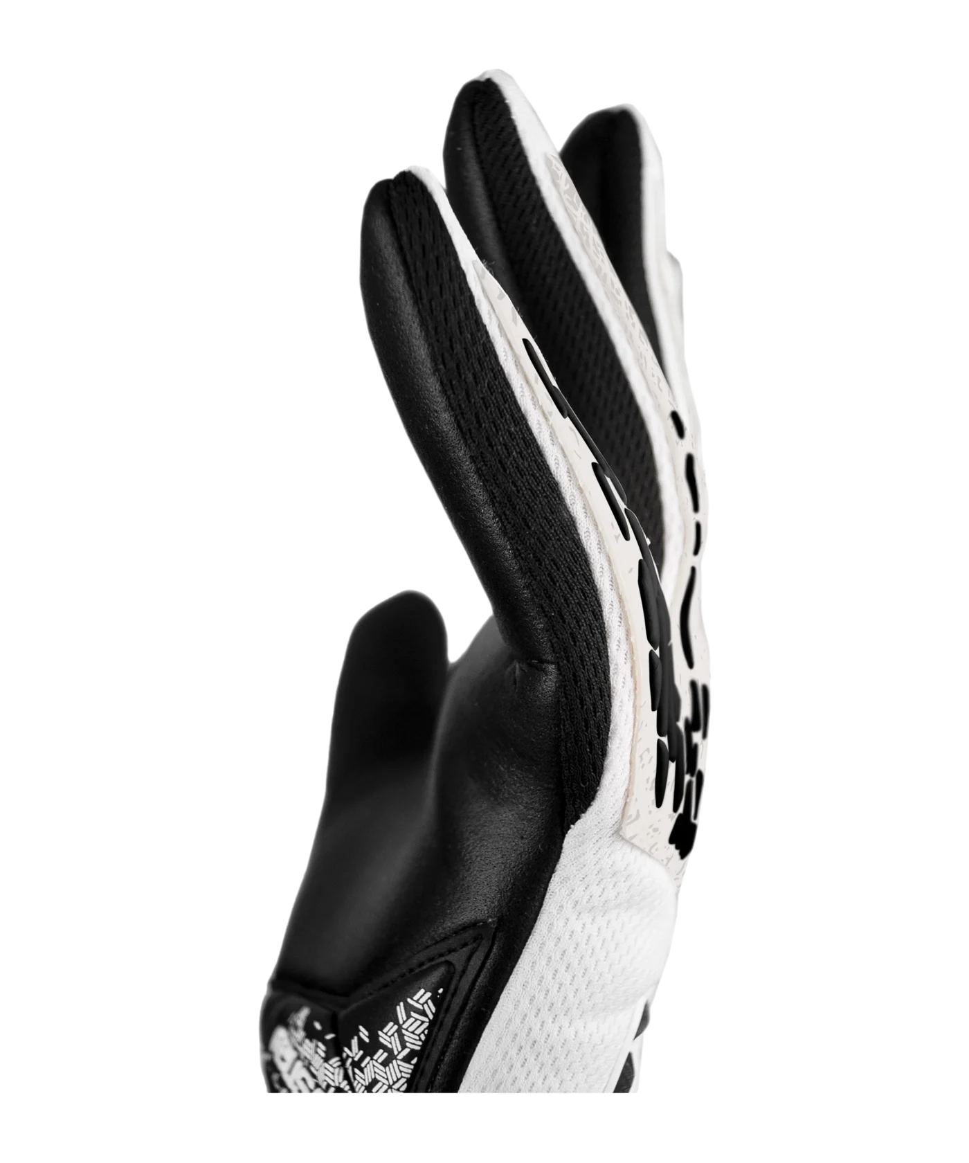 Reusch Attrakt Infinity NC Shine Bright 2024 TW-Handschuhe Weiss Schwarz F1101