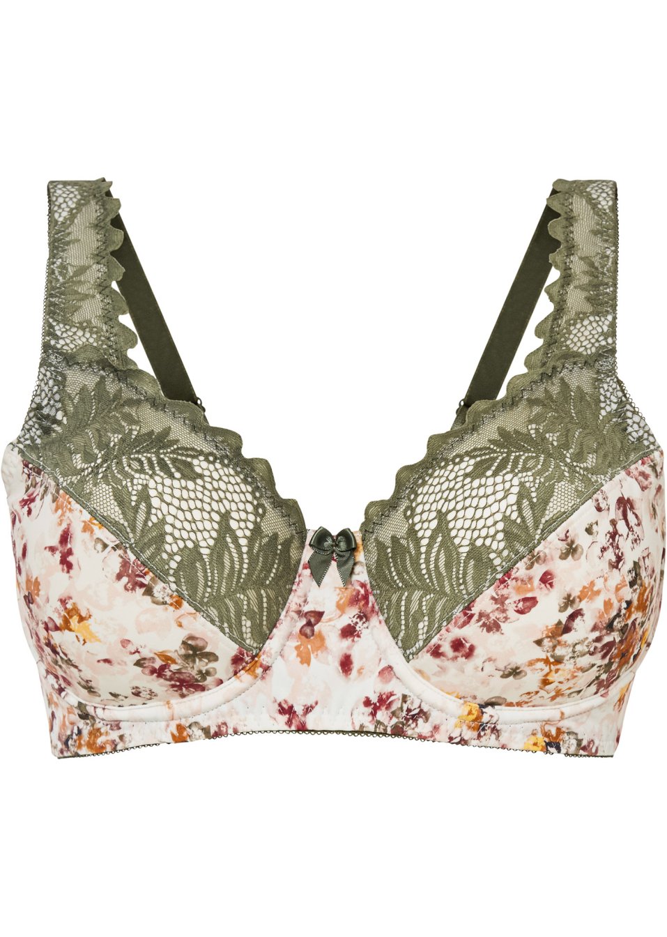 Soutien-gorge minimiseur à armatures avec polyamide recyclé