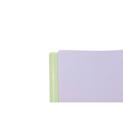 Clairefontaine Koverbook - Carnet polypro 11 x 17 cm - 96 pages - petits carreaux (5x5 mm) - disponible dans différentes couleurs pastels