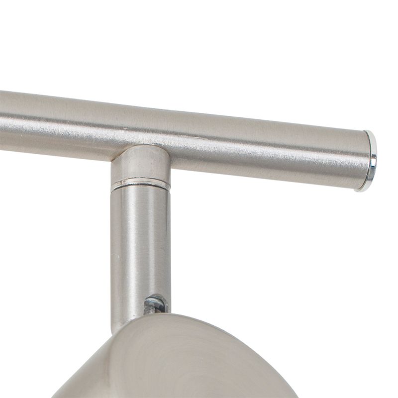 Moderne plafondlamp staal 2-lichts verstelbaar - Jeana