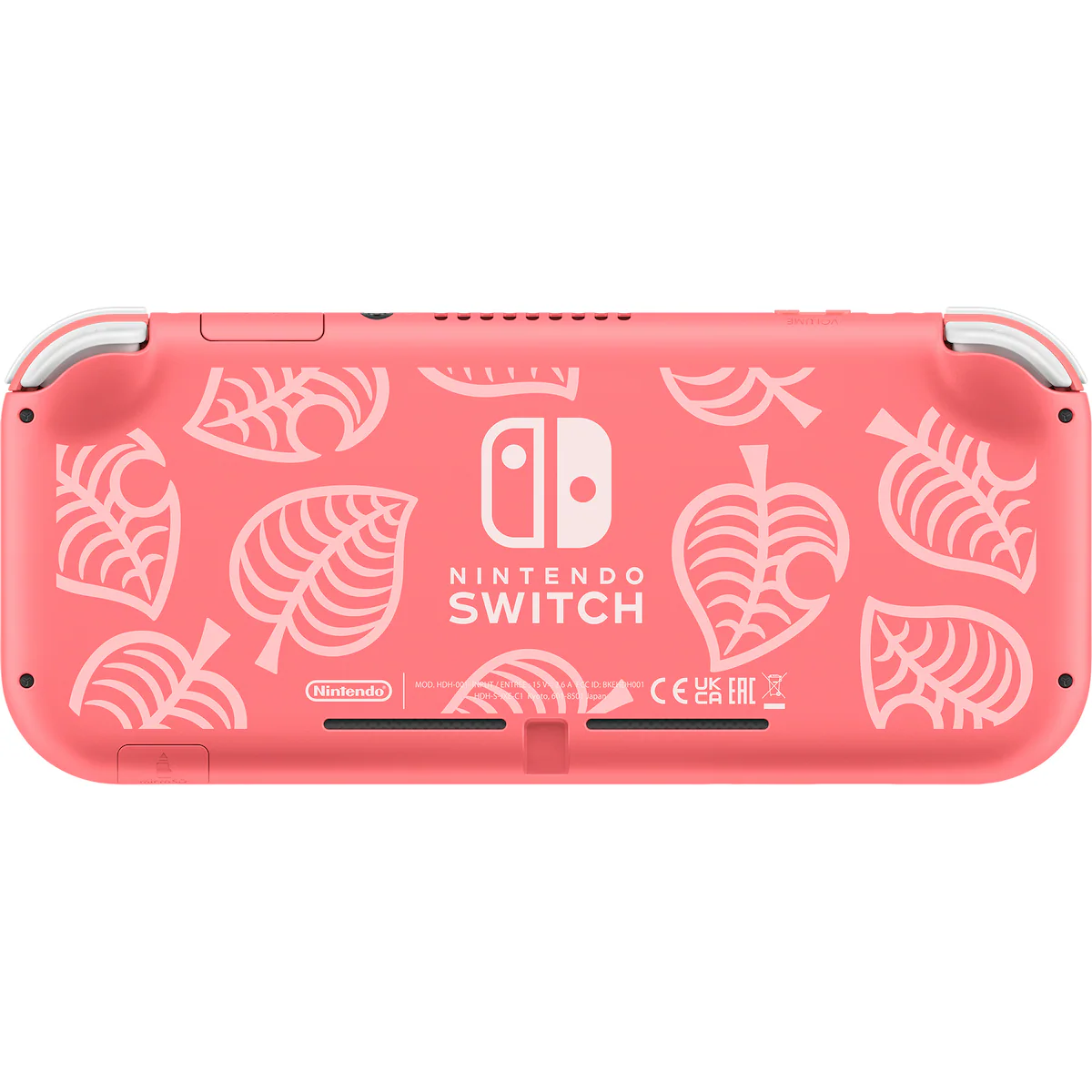 Nintendo Switch Lite gaming console (korall, med Animal Crossing)