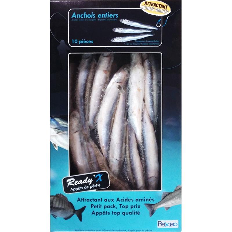 Anchois Entiers Surgelés Pexeo Ready'x