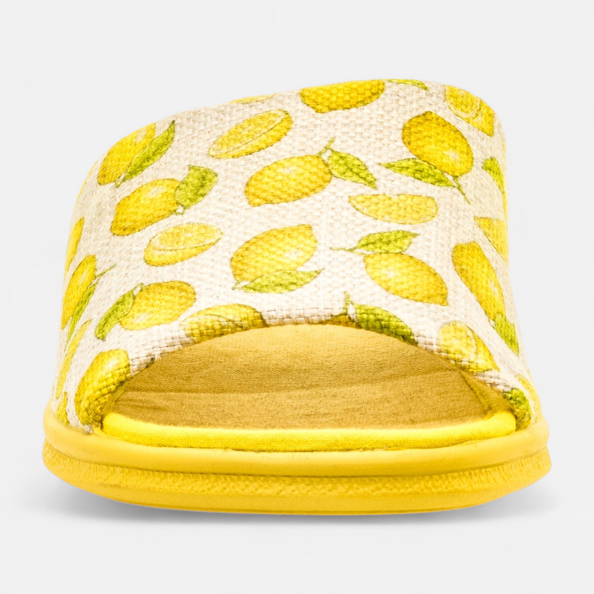 Pantoufles mules Femme jaune