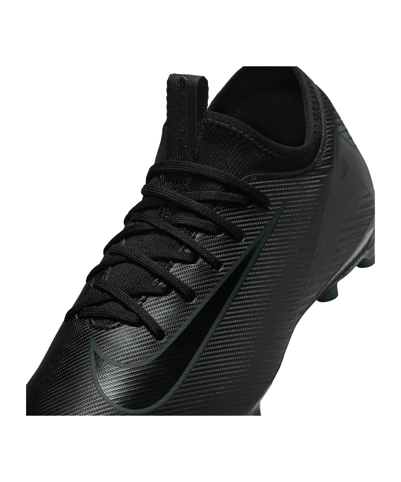 Nike Jr Air Zoom Mercurial Vapor XVI Academy FG/MG Shadow Kids Schwarz F002