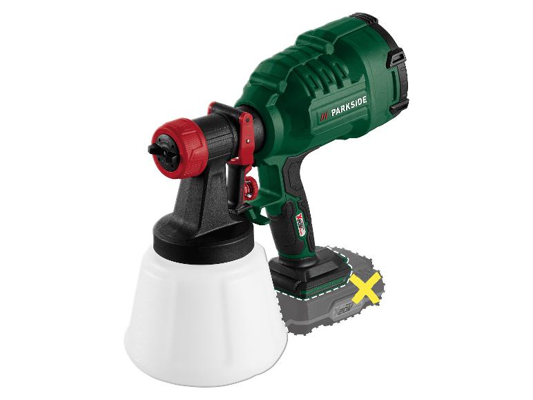 Accu-verfspuit 20 V zonder accu en lader