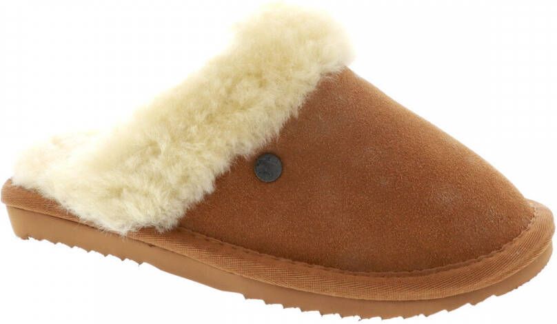Warmbat Pantoffels Flurry Kids FLS221025 Cognac Bruin 35