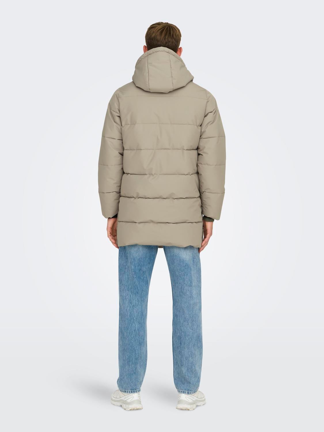 ONSCARL Daunenjacke Desert Taupe
