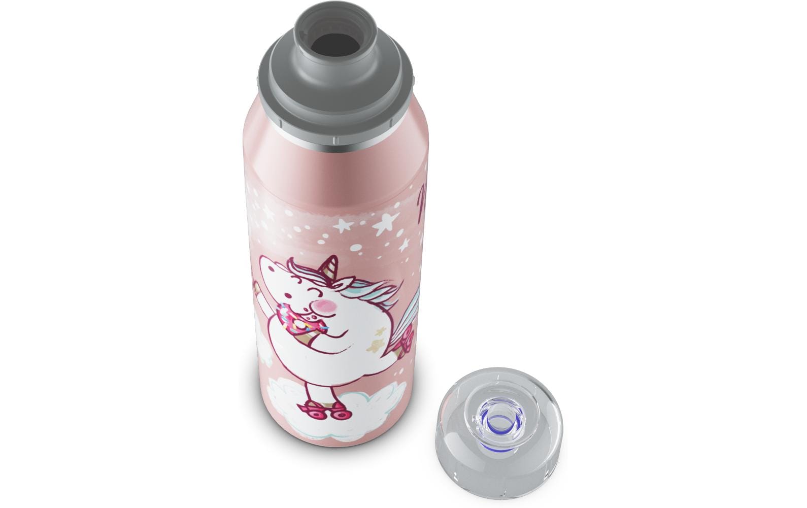 Thermosflasche Kids Unicorn 500 ml, RosaIsolierflasche