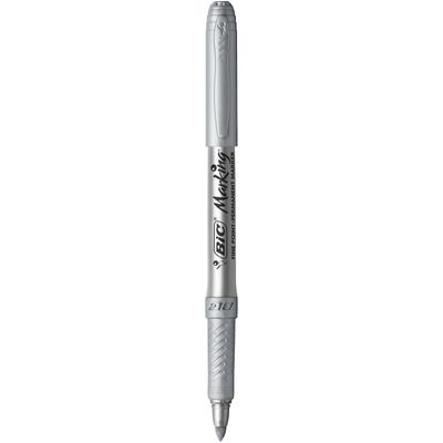 BIC MARKING COLOR - Marqueur permanent - pointe moyenne - argent