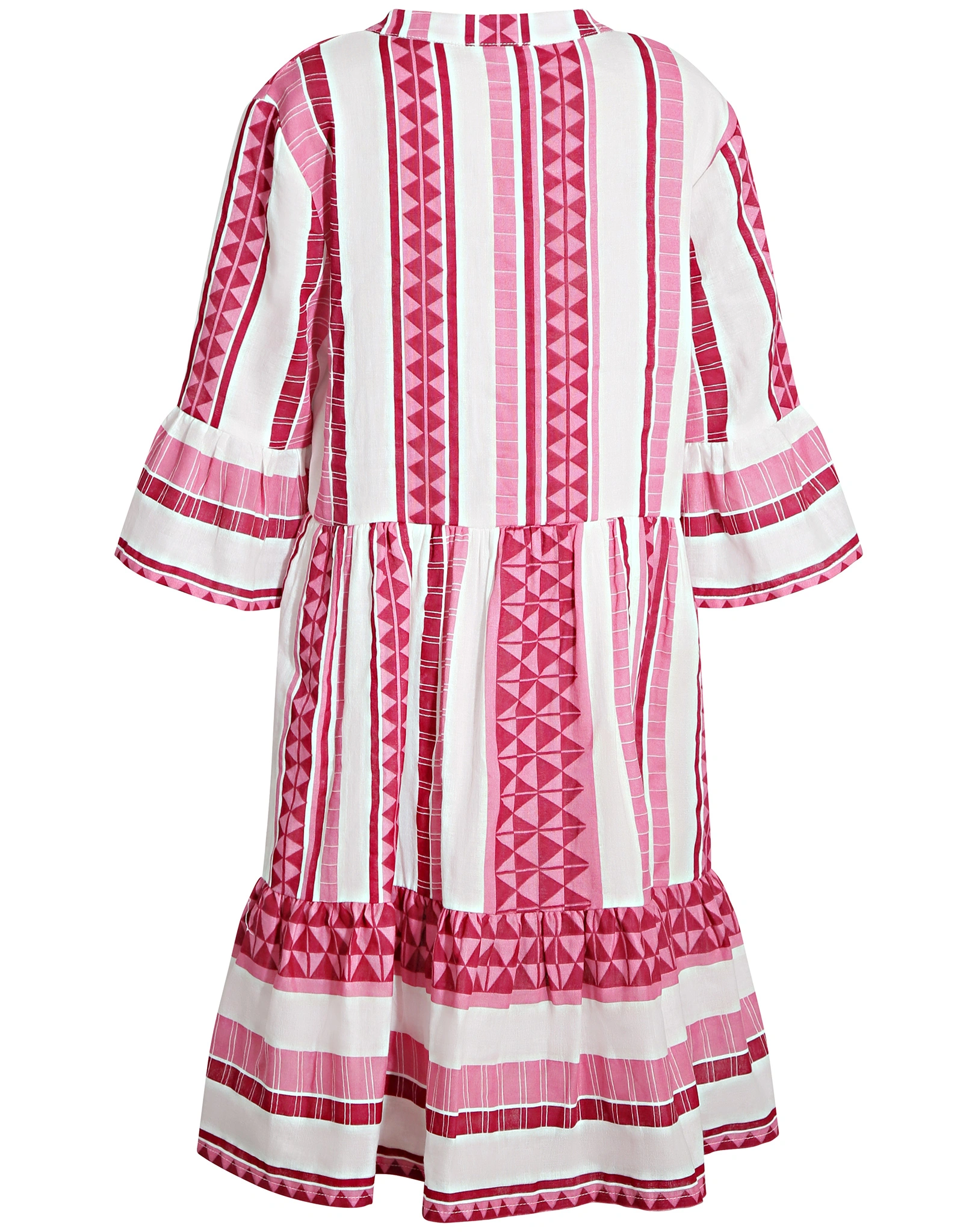 Langarm-Kleid TRIANGLE in light pink