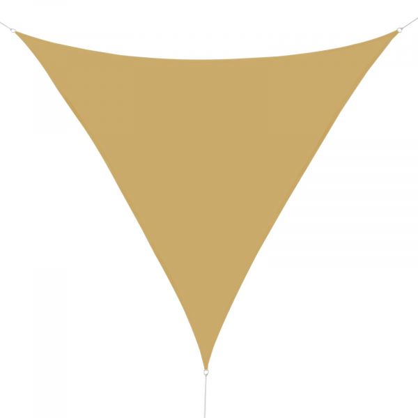 Outsunny Toldo Vela Triangular 6x6x6m para Varanda Jardim Ou Areia