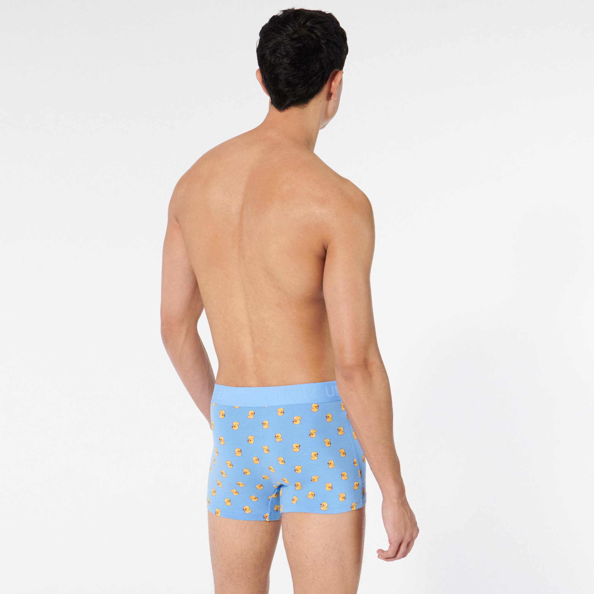 Boxer à motifs canards en coton