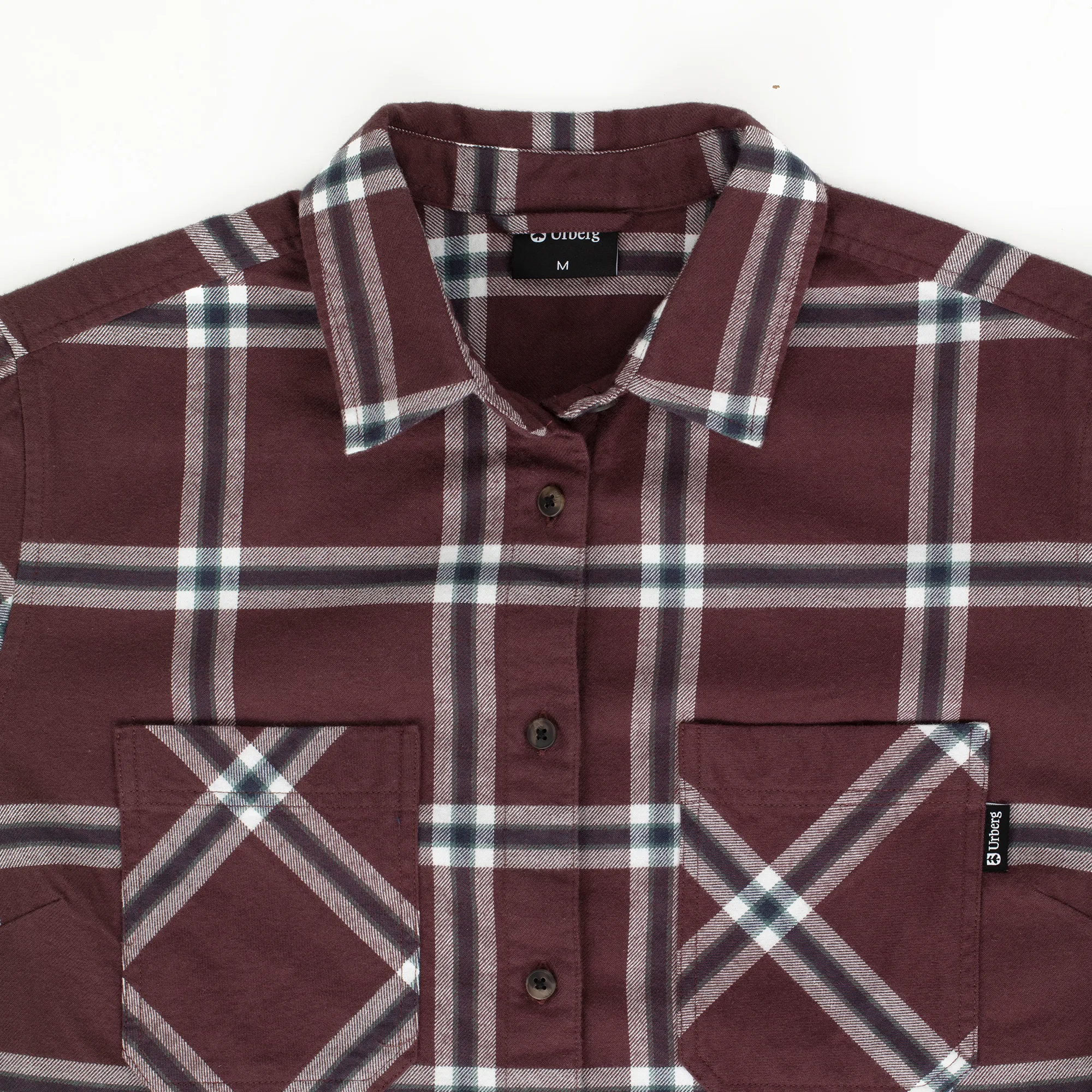 Urberg Two Pocket Flanell Shirt Wmn Huckleberry/blue Nights