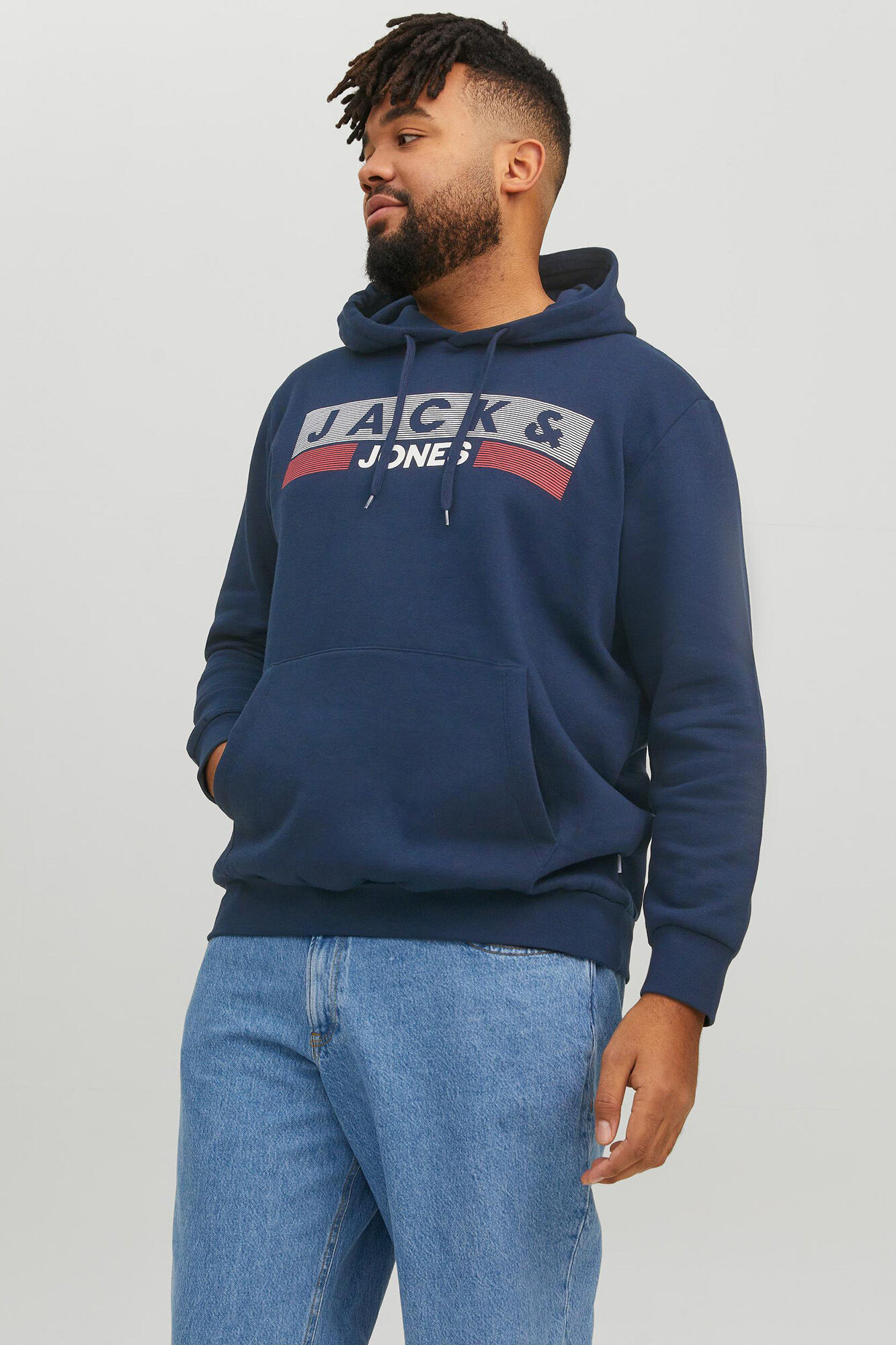 Moletom com estampa do logo PLUS