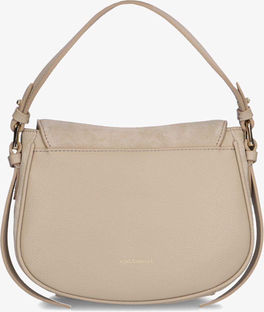beige coccinelle crossbodytassen mavery suede