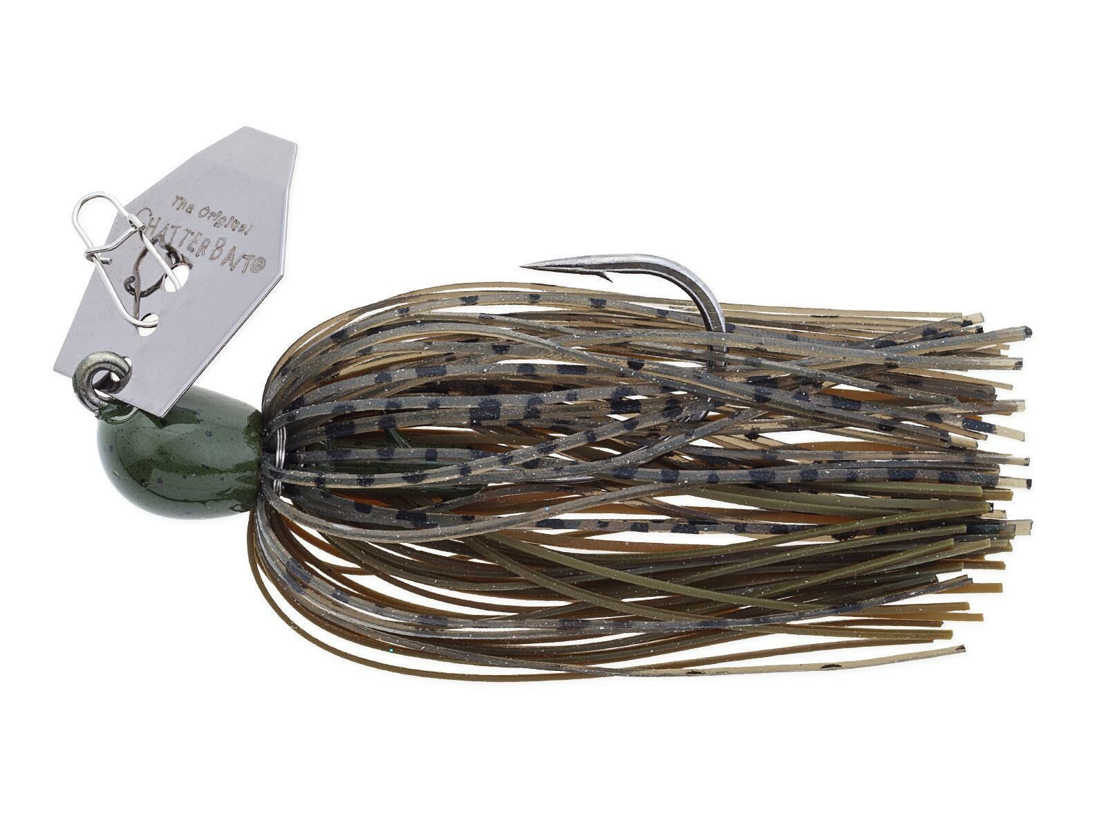 10.5g ChatterBait Mini Max - Green Pumpkin(Z-Man)