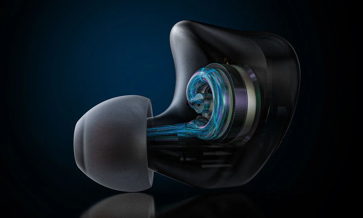 Fiio FH3 Noir Écouteurs intra-auriculaires