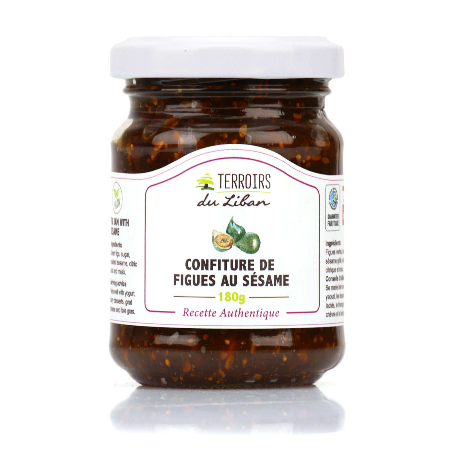 Confiture de figues au sésame du Liban