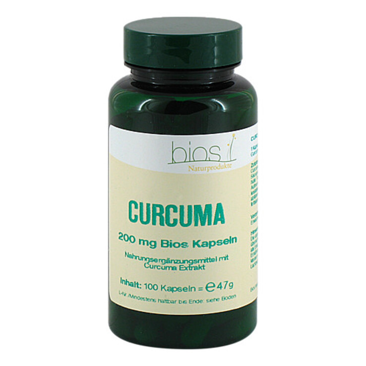 Curcuma 200 mg Bios Kapseln, 100 St