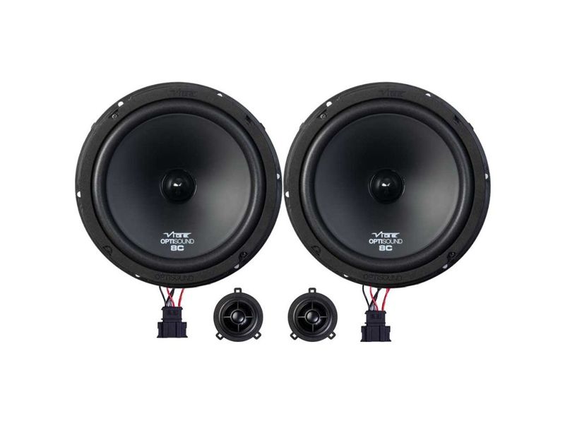 VIBE 2-Weg Lautsprecher Paar VIBE Upgrade VW T6 Vibe OPTISOUND-Lautsprecherkit VW T6