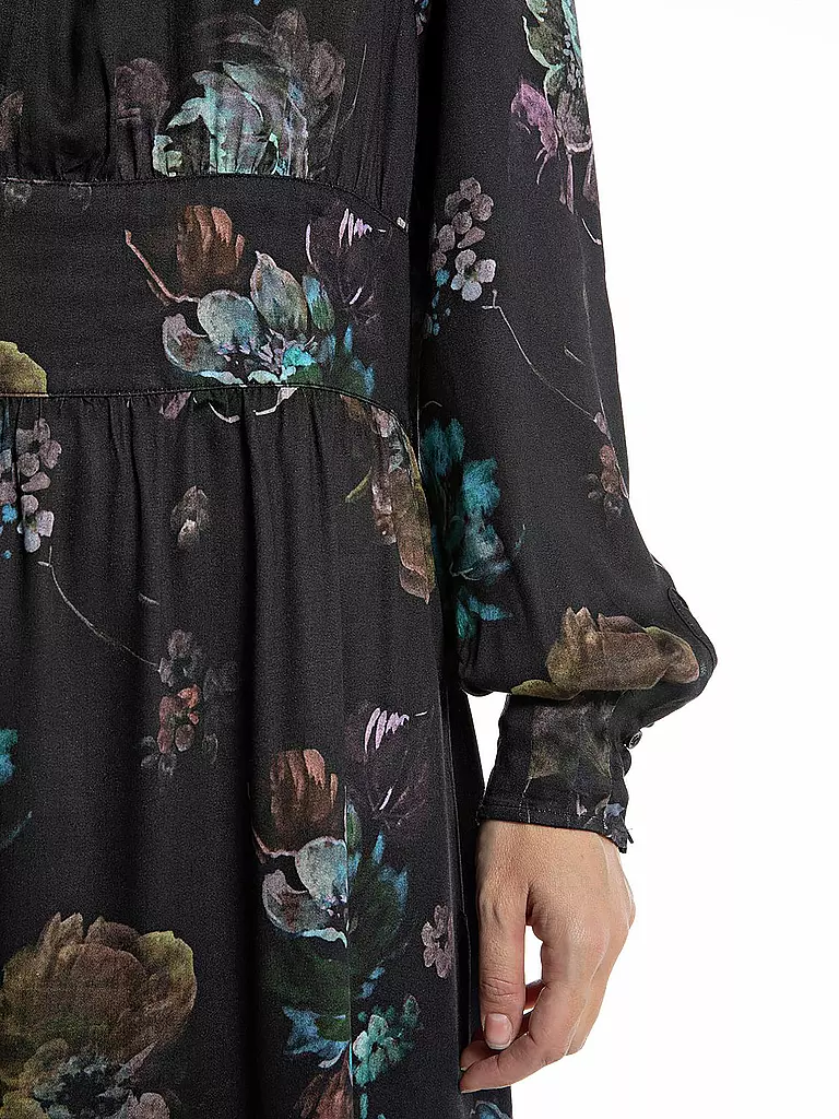 REPLAY Midikleid  schwarz